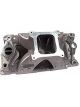 Brodix Intake Manifold Square Bore Single Plane Aluminum Natural Smal (HV 1200)