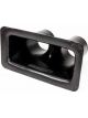 Butlerbuilt Air or Brake Duct Bumper Mount Dual 3 in Tube Molded Pla