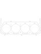 Cometic Gaskets Cylinder Head Gasket 4.270 in Bore 0.040 in Compres