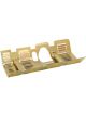 Canton Windage Tray Pro-Style Louvered Steel Cadmium Rear Sump Small