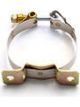 Canton Oil Filter Mount T-Bolt Type Clamp Stainless Round In-Line CM