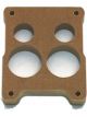 Canton Carburetor Spacer 1 in Thick 4 Hole Spread Bore Phenolic