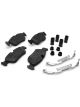 Centric Brake Parts Brake Pads OE Formula Organic BMW 1997-2008 Set of 4 (100)