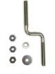 Champ Pans Air Cleaner Stud Offset 5/16-18 in Thread 5 in Long Steel Zi