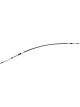 Cnc Brakes Throttle Cable Supreme 13 ft Long Solid Stainless Wire Blac