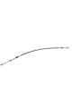 Cnc Brakes Throttle Cable Supreme 3 ft Long Solid Stainless Wire Black