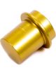 Crane Camshaft Thrust Button 0.945 in Long Aluminum Gold Anodize Big