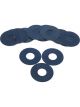 Crane Valve Spring Shim 0.015 in Thick 1.640 in OD Steel Set of 16