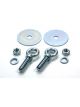 Crow Enterprizes Harness Hardware Eye Bolt / Flat Washer / Nut Steel Na