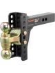 Curt Manufacturing Adj. Channel Mount Hitch 2in Shank 6in Drop 14K