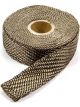 Design Engineering Exhaust Wrap Titanium 1 in Wide 50 ft Roll Woven Fib (10126)