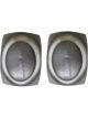 Design Engineering Speaker Baffles - 6 x 8 in Oval - Foam - Pair