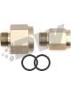 Deatschwerks Fitting Adapter Straight 6 AN Female O-Ring to 18 mm x
