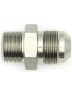 Deatschwerks Fitting Adapter Straight 8 AN Male to 3/8 in NPT Male
