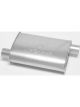 Dynomax Muffler Super Turbo 2-1/2 in Offset Inlet 2-1/2 in Offset Outle