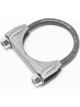 Dynomax Exhaust Clamp U-Clamp 2-1/2 in Diameter Steel Natural