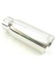 Dynomax Exhaust Tip Clamp-On 2-1/2 in Inlet 4 in Round Outlet 12 in Lon