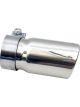 Dynomax Exhaust Tip Clamp-On 3 in Inlet 4 in Round Outlet 6 in Long Dou