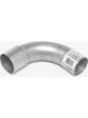 Dynomax Exhaust Bend 90 Degree 2-1/2 in Diameter 4 in Radius 6-1/4 x 6-