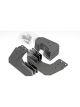 Dee Zee Running Board Brace NXt Steel Black GM Fullsize Truck 1999-2 (DZ 16315)