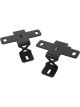 Dee Zee Light Bracket Kit Double Cowl Mount Aluminum Black Powder Coat (4453JL)