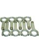 Eagle Connecting Rod H Beam 5.400 in Long Bushed 7/16 in Cap S