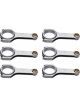 Eagle Connecting Rod H Beam 5.700 in Long Bushed 7/16 in Cap Screw