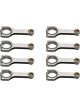 Eagle Connecting Rod H Beam 5.700 in Long Bushed 7/16 in Cap Screw