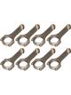 Eagle Connecting Rod H Beam 5.956 in Long Bushed 7/16 in Cap Screw
