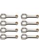 Eagle Connecting Rod H Beam 6.660 in Long Bushed 7/16 in Cap Scr
