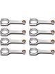 Eagle Connecting Rod H Beam 6.000 in Long Bushed 7/16 in Cap Scre