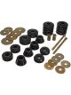 Energy Suspension Body Mount Bushing Set Hyper-Flex Polyurethane Steel 