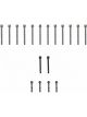 Fel-Pro Cylinder Head Bolt Kit Hex Head Steel Natural Big Block Chev (ES 72188)