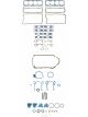 Fel-Pro Engine Gasket Set - Full - Pontiac V8 - Kit (FS 8518 PT-3)