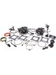 Fitech Fuel Injection Fuel Injection Go EFI 2x4 Throttle Body Square Bo
