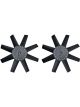 Flex-A-Lite Electric Fan Blade Replacement 13-1/2 in Straight Blade Pl