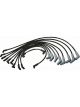 Ford Spark Plug Wire Set Ford Racing Spiral Core 9 mm Black 45 D