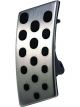 Ford Pedal Pad Gas Rubber Pads Aluminum Clear Anodize Ford Mustang 1