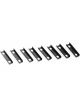 Ford Rocker Arm Channel Steel Natural Small Block Ford Set of 8