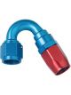 Fragola Fitting Hose End 3000 Series Low Profile 150 Degree 10 AN Hose
