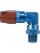 Fragola Fitting Hose End 3000 Series 90 Degree 12 AN Hose to 7/8-14 in