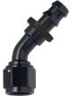 Fragola Fitting Hose End 8000 Series Push-Lite 45 Degree 8 AN Hose