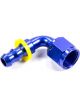 Fragola Fitting Hose End 8000 Series Push-Lite 90 Degree 8 AN Hose Bar