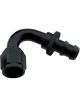 Fragola Fitting Hose End 8000 Series Push-Lite 120 Degree 10 AN Hos