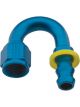 Fragola Fitting Hose End 8000 Series Push-Lite 180 Degree 10 AN Hose B