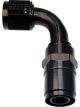 Fragola Fitting Hose End Crimp-On 90-Degree 4 AN Hose Crimp to 4 AN F