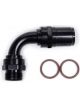 Fragola Fitting Hose End Race-Rite Crimp-On 90-Degree 12 AN Hose