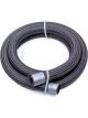 Fragola Hose 12 AN 3 ft Braided Fire Retardant Fabric PTFE Black