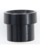 Fragola Fitting Tube Sleeve 10 AN 5/8 in Tube Aluminum Black Anodize