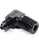 Fragola Fitting Adapter 90 Degree 3 AN Male to 1/4 in NPT Male Alum